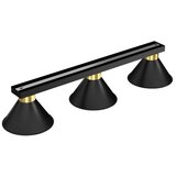SPOT svetlo DEMET 3xE27/60W/230V crno/zlatno | Eponuda.com