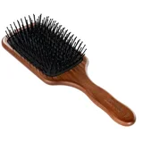 pneumatic mini paddle brush – Kotibé wood – pom pins