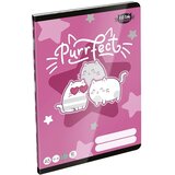 ICO ICO: LizzySuli Kittok Stars Purrfect črtast zvezek za 3. razred A/5 12-32 Cene