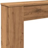 vidaXL Okvir za kamin boja hrasta 100x20x100 cm od konstruiranog drva | shoptok.hr