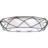  Bijela LED stropna svjetiljka s metalnim sjenilom 43x43 cm Sven – | shoptok.hr