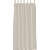 vidaXL Zavjese sa zavjesama 2 pcs Pijesak 140 x 245 cm Poliester | shoptok.hr