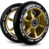 Janshop 110 mm Scooter Wheels, zlata 2 pc., (21225917) Cene