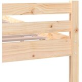  Posteljni okvir iz trdnega lesa 140x190 cm, (20601689) | Shoptok.si