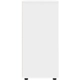 vidaXL omare za shranjevanje 2 pcs bela 80 x 48 x 105 cm | Shoptok.si