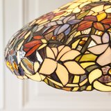 Endon 112193 - Luster na lancu Tiffany SULLIVAN 3xE27/60W/230V prečnik 57 cm | Eponuda.com