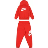 Nike Sportswear Jogging komplet crvena / bijela