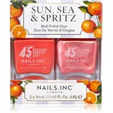 Nails Inc. 45 Second Speedy Gloss lak za nohte DUO paket odtenek 2x14 ml | Shoptok.si