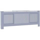  Pokrivač radijatora 2 pcs Siva 205 x 20,5 x 81,5 cm | shoptok.hr