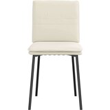  Jedilni stoli 4 kosi krem žamet, (21822610) | Shoptok.si