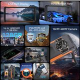 Cubot pametni robustni telefon Kingkong ACE 2 6.56" 16GB+128GB dual sim 4G, Zelena, (21821924) | Shoptok.si
