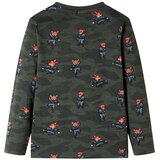  Dječja pidžama s dugim rukavima kaki 92 | shoptok.hr
