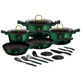 Shumee set lončkov + pribor 17 element. berlinger haus emerald BH-7043, (21385267) Cene