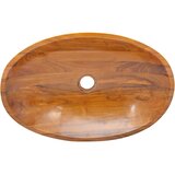  Umivaonik od masivne tikovine 60 x 40 x 10 cm | shoptok.hr