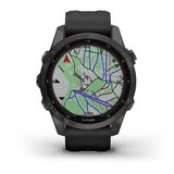 Garmin Športna ura Fenix 7S Sapphire Solar Carbon Gray Antracitno siva | Shoptok.si