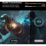 Kettz TC-K860 dvosmerni USB-C na DisplayPort kabl 8K/60Hz â€“ 2m | ePonuda.com
