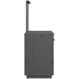  Toaletni stolić sivi 95 x 50 x 134 cm od masivne borovine | Eponuda.com
