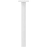  Noge za klubsko mizico 4 kosi bele 30 cm jeklo | Shoptok.si