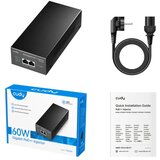 Cudy Adapter POE300 60W Gigabit PoE+/PoE Injector, 802.3at/802.3af Standard/domet 100 Metara | Eponuda.com