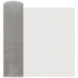 vidaXL Mrežna tkanina 40 x 500 cm 6 Mesh Nehrđajući čelik 201 Srebrna - 40 x 500 cm 6 mreža | shoptok.hr