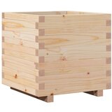 Maison Chic Vrtno cvetlično korito - Cvetlični Lonec 50x50x49,5 cm trdna borovina, (21788809) Cene