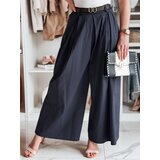DStreet Spódnico-spodnie z paskiem FLOWES granatowe | Shoptok.si