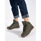VICO Dark green insulated trekking boots | Shoptok.si