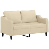  3-dijelni set sofa s jastucima krem od mikrovlakana | shoptok.hr