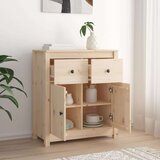  Komoda 70 x 35 x 80 cm od masivne borovine | shoptok.hr
