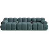 Micadoni Home modrozelena žametna sedežna garnitura 282 cm bellis – Cene