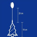 Dekoracija za prozor, 8 LED, napajanje 3× AA | Eponuda.com