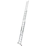 Krause-werk trodelna aluminijasta lestev Corda 3x11 stopnic 030429 | Shoptok.si