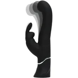 G-spot stroker rabbit vibrator black