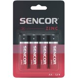 Sencor SBA R6 4BP AA Zn cink-karbon baterije, 4 komada Cene