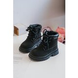 Kesi Black Bansi Junior Trapper Shoes With Zipper Cene