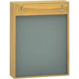 Ormarić s ogledalom 30 x 10 x 40 cm od masivne tikovine | shoptok.hr
