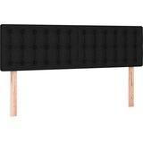  Krevet s oprugama i madracem crni 140x200 cm od tkanine | shoptok.hr