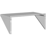  Zidna polica 75 x 45 x 31 cm srebrna od nehrđajućeg čelika | Eponuda.com