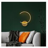 Opviq LED stenska svetilka v zlati barvi ø 10 cm Moon – | Shoptok.si