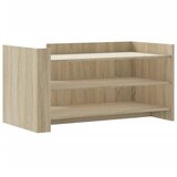  Stolić za kavu boja hrasta sonome 100 x 50 x 50 cm od drva | shoptok.hr