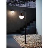 Eglo sirmione vanjska zidna/1, e27, crno/zlatna | shoptok.hr