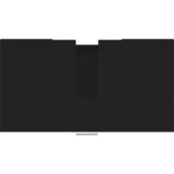  Kupaonski ormarić crni 60 x 32 x 53,5 cm od konstruiranog drva | shoptok.hr