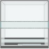  Terarij s pohranom *Transparent*an 30 x 30 x 40 cm Stakl | shoptok.hr