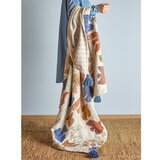 Bloomingville Rjava odeja iz recikliranega bombaža 130x160 cm Anniversary – | Shoptok.si