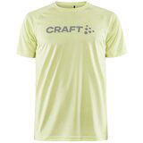 Craft core unify logo tee m, muška majica za fitnes, žuta 1911786 Cene