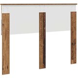vidaXL Vzglavje z vzglavjem Star les 120 cm Konstruiran les | Shoptok.si