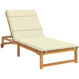  Jastučić za ležaljku GEMERT 100% poliester Krem 200 x 90 x 3 cm Slike