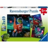 Ravensburger dinosaurusi u svemiru puzzle RA05127 Cene