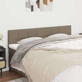  Posteljno vzglavje 2 kosa taupe 100x5x78/88 cm blago, (20932249) Cene