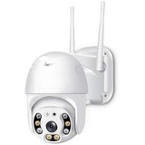 WIFI brezžična vrtljiva 2MPX full HD videonadzorna kamera IR LED PIR | Shoptok.si